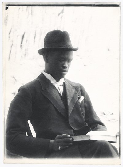 Sekhome, fils de Khama, vers 1910 - A. E. Hargreave