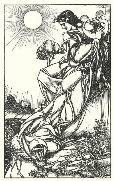 Illustration pour In Memoriam de Tennyson - A. Garth Jones