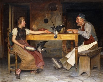 Un repas partagé - A. Gobi