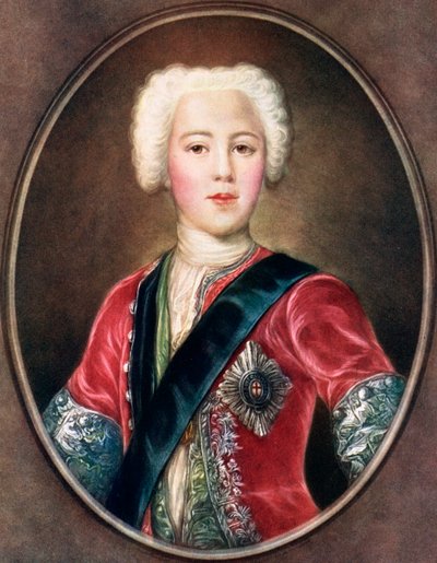 Le Jeune Chevalier, Prince Charles Edward Stuart, vers 1730 - A J Skrimshire