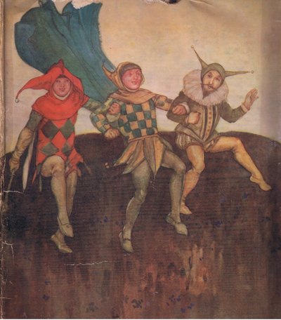 Conception de la page de couverture arrière, de Contes de Shakespeare pub. par Ward Lock & Co Ltd, 1930-40s - A. Jackson