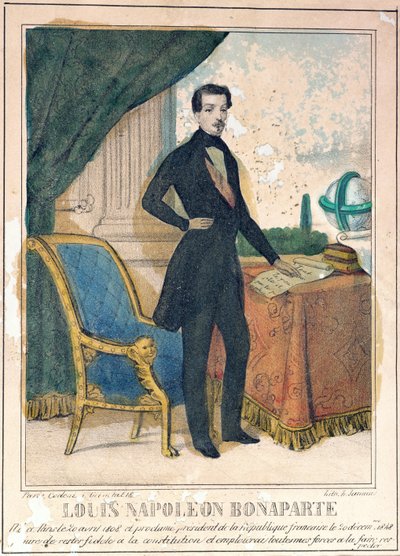 Louis-Napoléon Bonaparte (1808-73) futur Napoléon III - A. Jannin