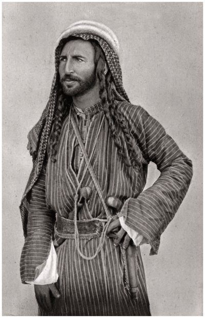 Un Bédouin du désert, Irak, 1925 - A. Kerim