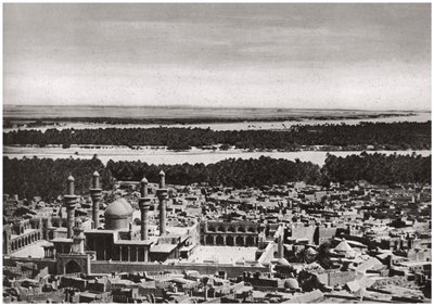 La Kadhimiya, la ville sainte près de Bagdad, vue d
