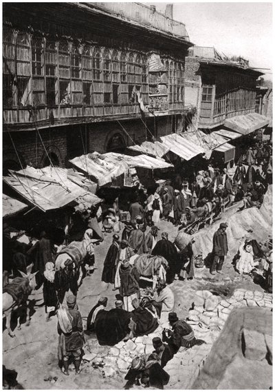 Le marché Sheikh Gazal à Ashar, Bassora, Irak, 1925 - A. Kerim