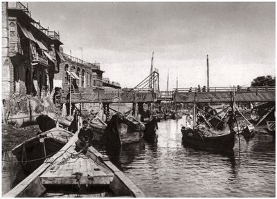 Le pont Whiteley, Ashar Creek, Bassora, Irak, 1925 - A. Kerim
