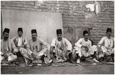 Changeurs de monnaie turcs, Bagdad, Irak, 1925 - A. Kerim