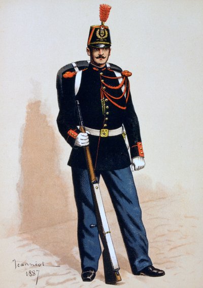 Garde républicaine, 1871-1887 - A. Lemercier