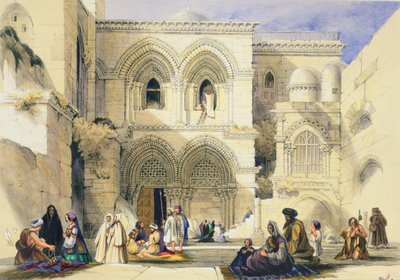 Saint-Sépulcre, à Jérusalem - A. Margaretta Burr