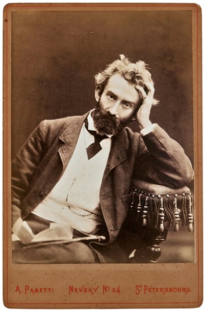 Portrait de Nicholas Miklouho-Maclay (1846-1888) - A. Pasetti Photo Studio