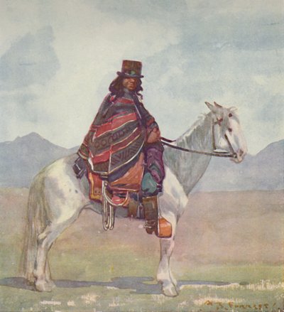 Un Indien Araucanien, 1916 - A. S. Forrest