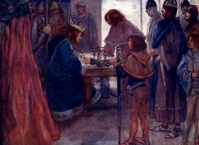 La Grande Charte scellée avec le sceau du roi, 1215, 1905 - A. S. Forrest