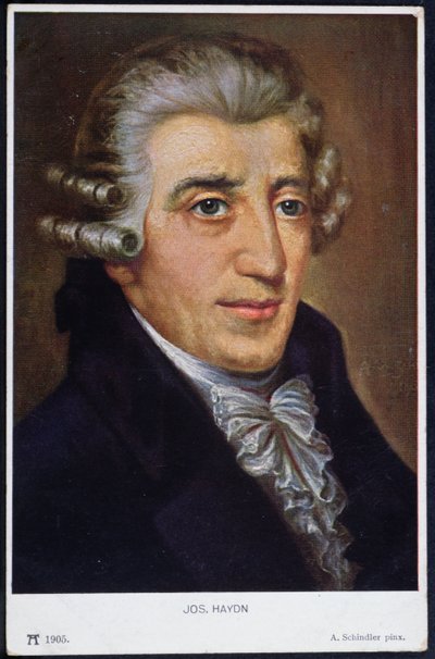 Portrait de Franz Joseph Haydn (1732-1809) - A. Schindler