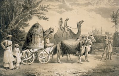 Carrosse du harem du roi de Delhi, de 