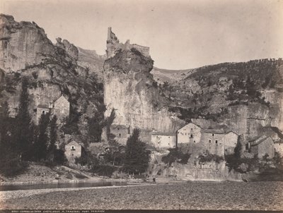 Gorges du Tarn Castelbouc, années 1870 - A. Trantoul