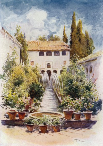 Generalife, Cour de l
