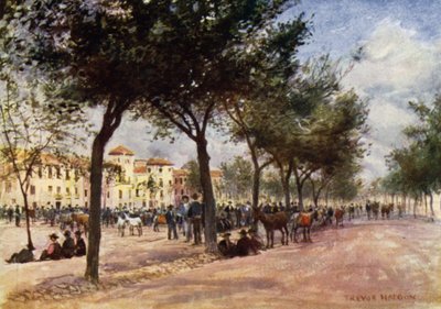 Grenade, Marché et Foire des Gitans au Triunfo - A. Trevor Haddon