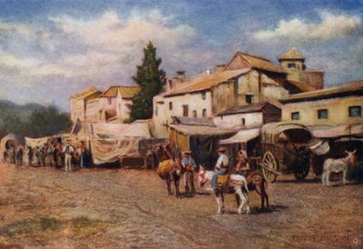 Malaga, le Guadalmedina - A. Trevor Haddon