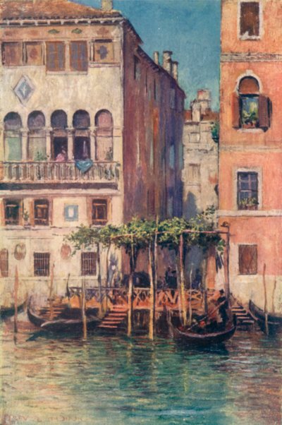 Palais Sicher et Traghetto Della Madonnetta - A. Trevor Haddon