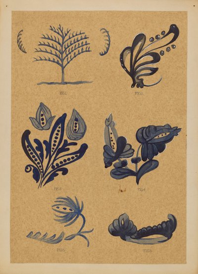 Décoration pour grès - A. Zimet