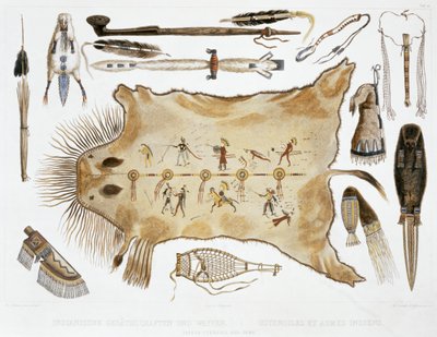 Ustensiles et armes indiens - A Zschokke