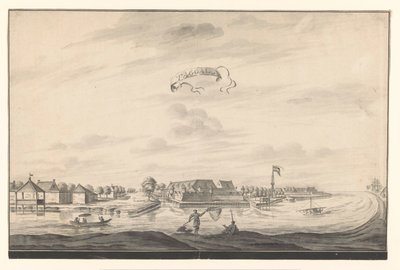 Vue de Tegal - A. de Nelly (possibly)