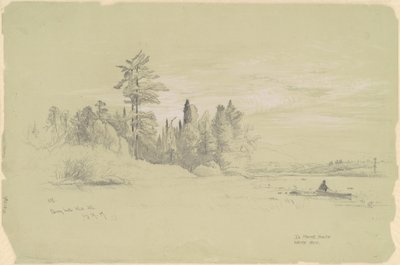 Lac Cherry, Montagnes Blanches - Aaron Draper Shattuck