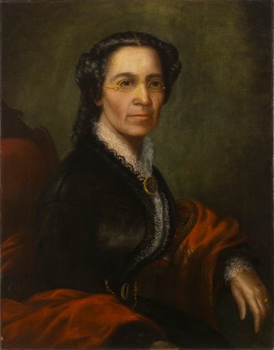 Portrait de Mme John Jones, c.1865 - Aaron E. Darling