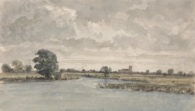Paysage fluvial - Aaron Edwin Penley