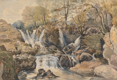 Moulin à eau et cascades - Aaron Edwin Penley