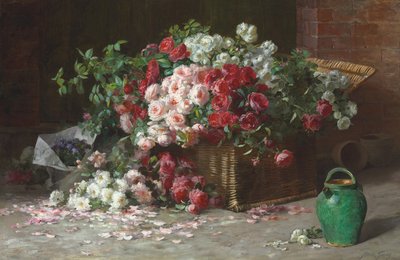 Panier de roses, vers 1890 - Abbott Fuller Graves