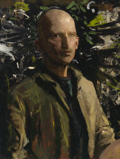 Abbott Handerson Thayer, Autoportrait, 1920 - Abbott Handerson Thayer