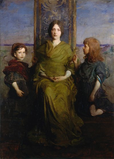 Vierge intronisée - Abbott Handerson Thayer