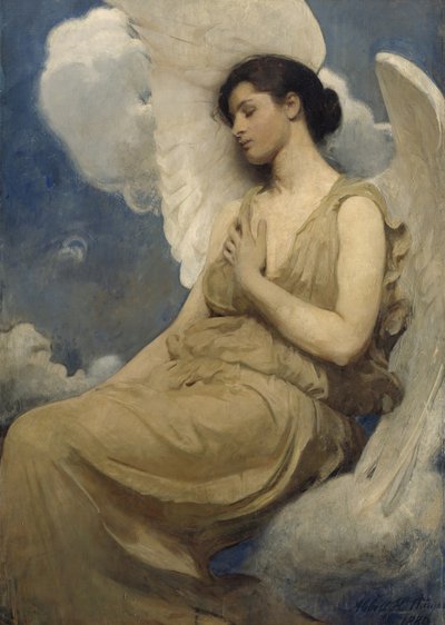 Figure ailée, 1889 - Abbott Handerson Thayer