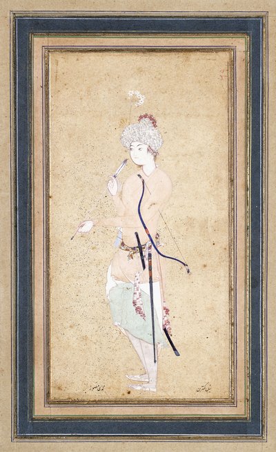 Un jeune archer - Abd Allah Musawwir