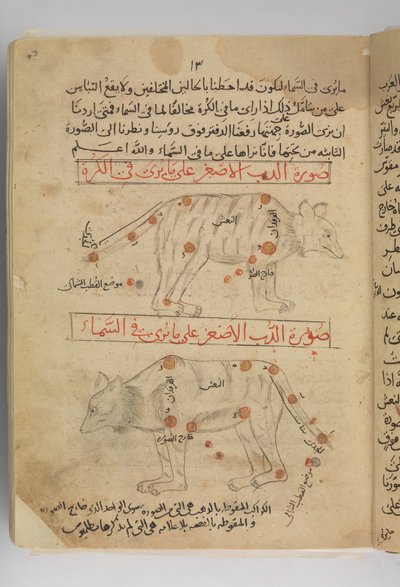 Kitab suwar al-kawakib al-thabita Livre des Images des Étoiles Fixes, Iran, fin du 15ème siècle - Abd al Rahman al Sufi