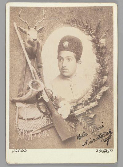 Portrait royal officiel du prince Nosratollah, 1899 - Abdullah Qajar