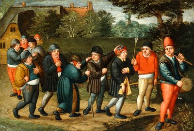 La procession du marié - Abel Grimmer or Grimer