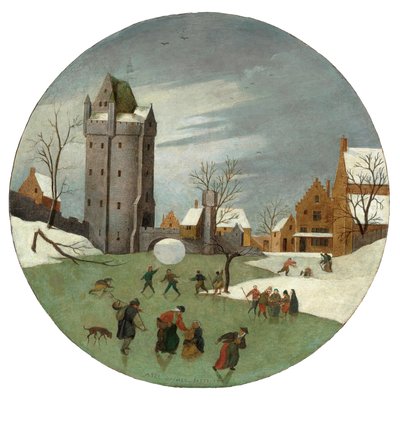 Le Mois de janvier, 1606 - Abel Grimmer or Grimer