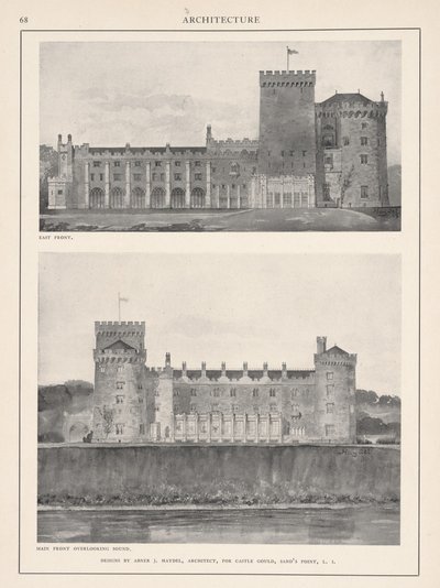 Château Gould, Hempstead House, 1904 - Abner J. Haydel