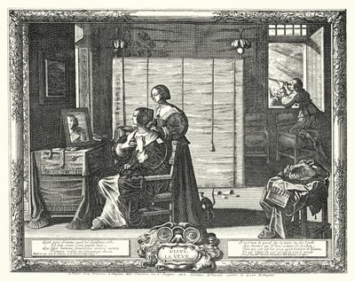 La Toilette - Abraham (after) Bosse