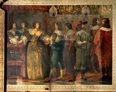 Scène de la vie de Charles de Valois, duc d