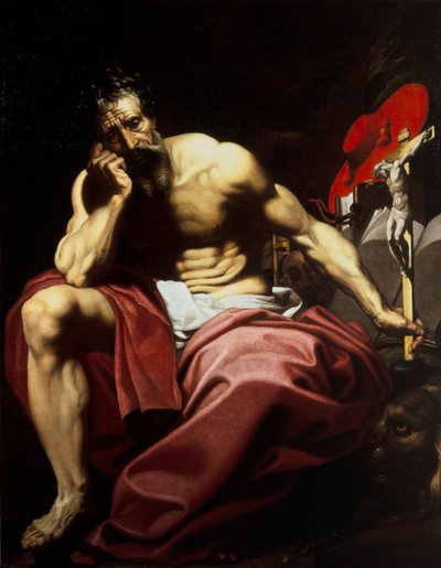 Saint Jérôme, vers 1610 - Abraham (attr.to) Janssens
