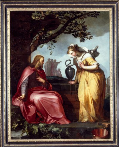Christ et la Samaritaine - Abraham Bloemaert