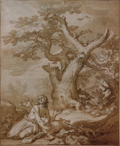 Jean-Baptiste dans le désert - Abraham Bloemaert