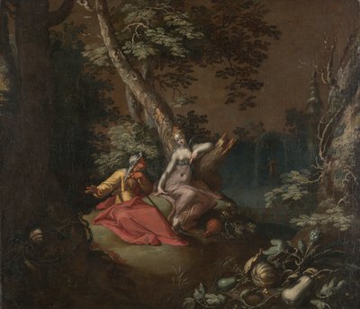 Paysage avec Vertumne et Pomone - Abraham Bloemaert