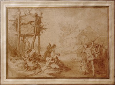Latone et les paysans lyciens - Abraham Bloemaert