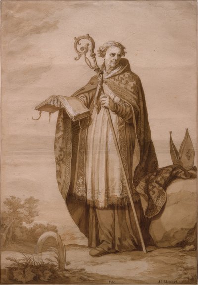 Saint Engelmundus - Abraham Bloemaert