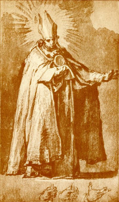 Saint Augustin - Abraham Bloemaert