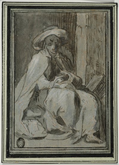 Saint Jean de Lycopolis - Abraham Bloemaert